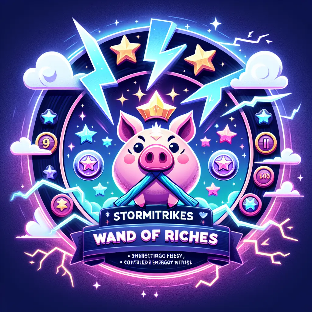 Piggy Prizes Wand of Riches slot game